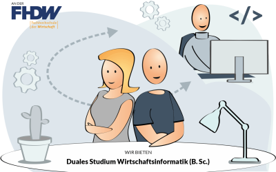 Duales FHDW Studium Wirtschaftsinformatik (B. Sc.)