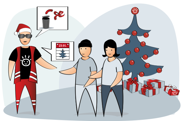 Was Chatbots für die Abfallwirtschaft mit Weihnachten zu tun haben