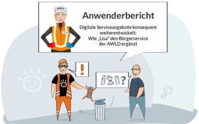 Digitale Serviceangebote konsequent weiterentwickelt: Wie „Lisa“ den Bürgerservice der AWLD ergänzt